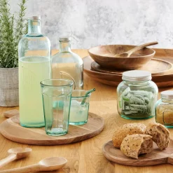Acacia Chic Plato Con Asa Natural