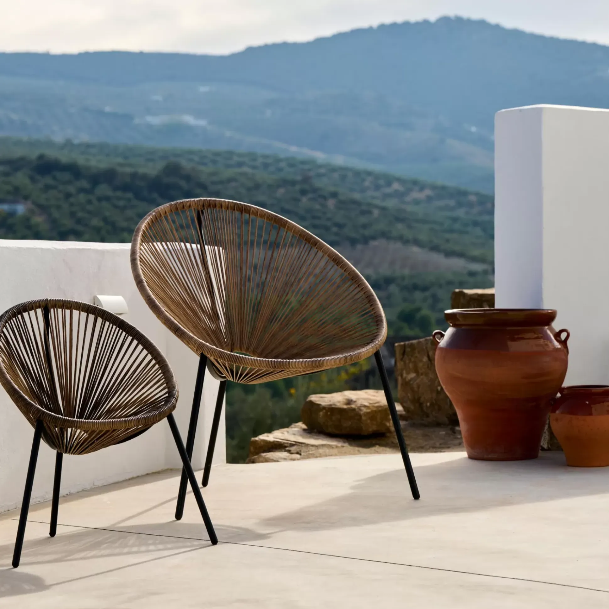 Acapulco Silla Para Ninos Natural