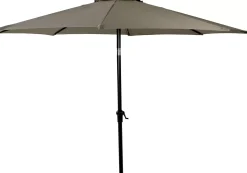 Alu Parasol Sin Pie Taupe