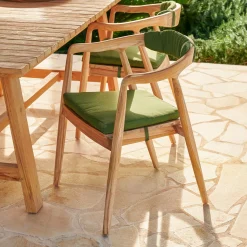 August Cojin De Asiento Verde