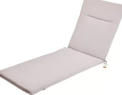 Azur Cojines De Jardín Para Tumbona Gris Claro