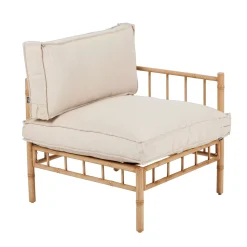 Bambolette Silla Esquinera Aspecto Bambu