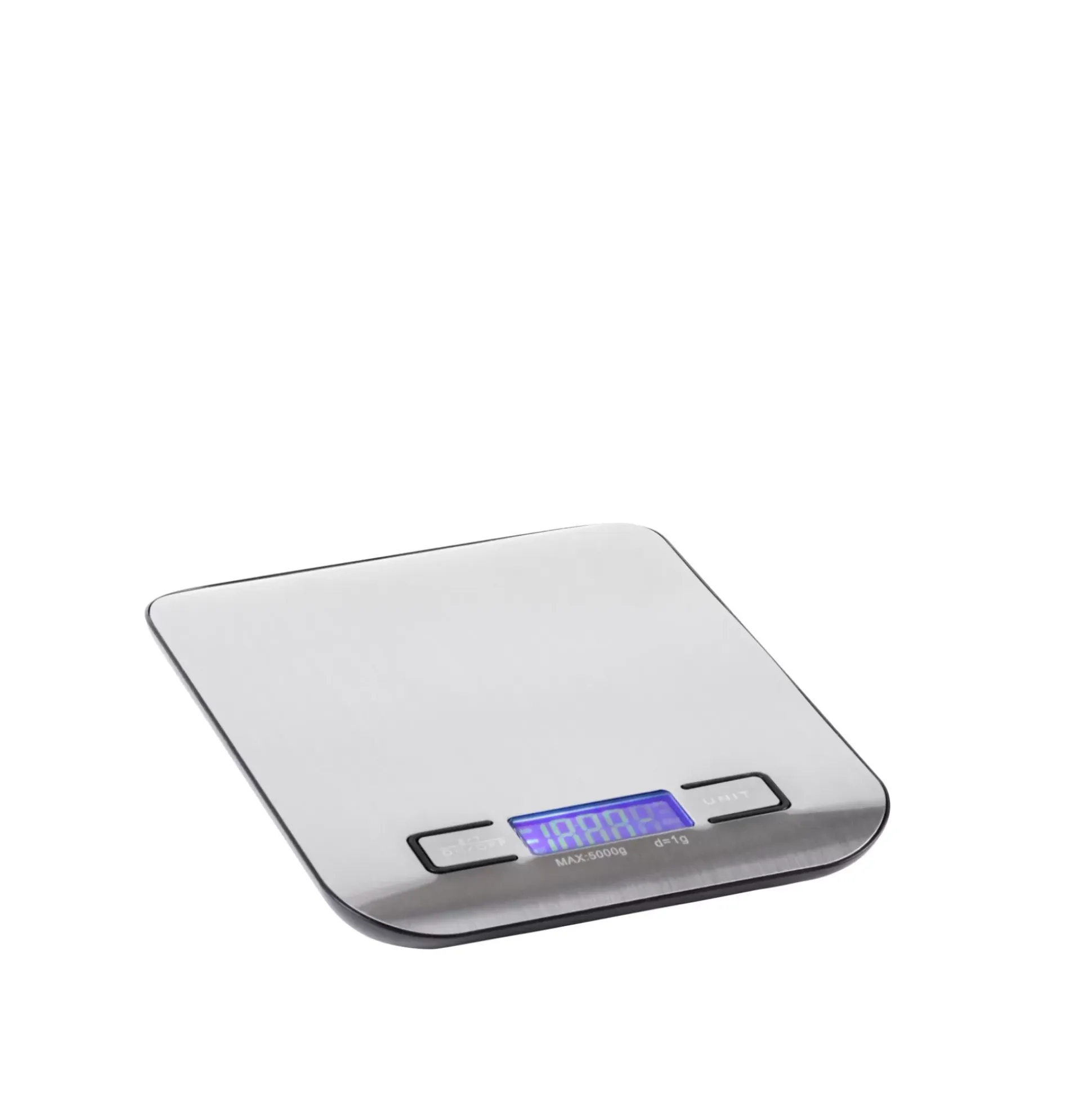 Basic Balanza Cocina Digital Metal, Plateado