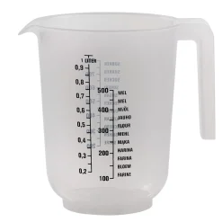 Basic Vaso Graduado Transparente
