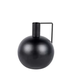 Basta Florero Esferico Negro