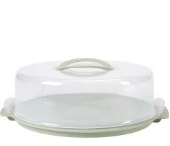 Bioline Bandeja Con Tapa Para Tartas Menta