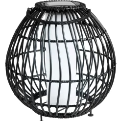 Bo Lampara Solar Negro