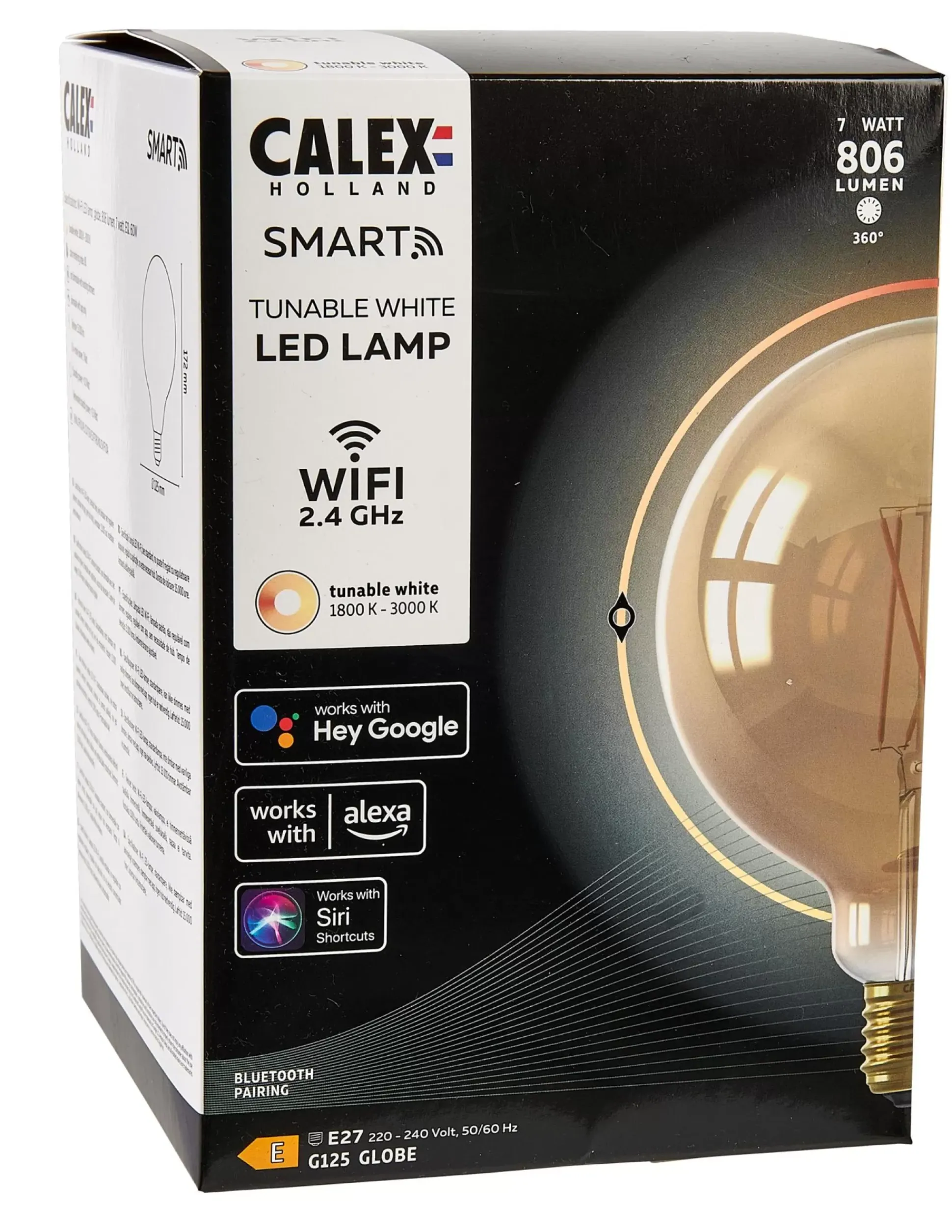 Calex Smart Lampara Led E27 1800-3000K