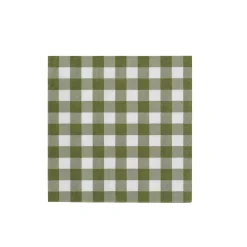 Check Green Paquete De 20 Servilletas Verde