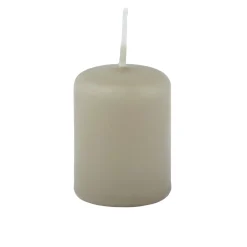 Cilindro Vela Cilindrica Gris