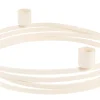 Circle Candelabro Para 4 Velas Blanco