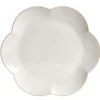 Dahlia Flower Plato Blanco