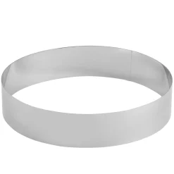 Damier Anillo Para Tarta Juego De 4 Plateado