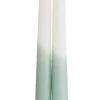 Duo Velas Largas Juego De 2 Crema, Menta, Multicolor