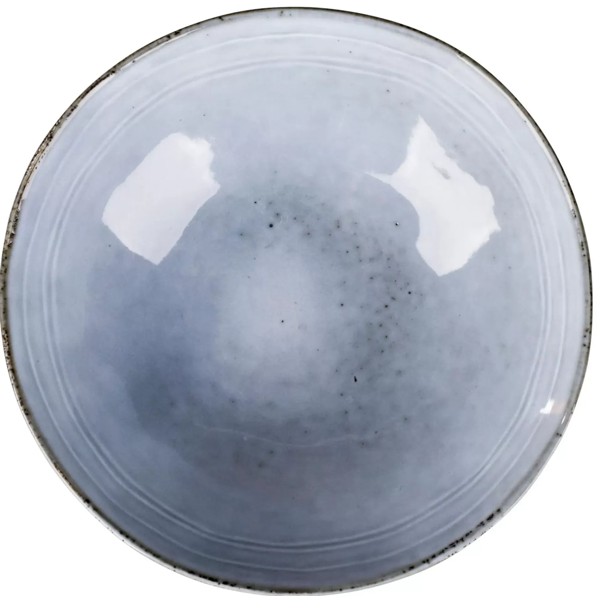 Earth Ice Plato Hondo Azul Claro