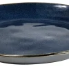 Earth Ocean Plato De Postre Azul