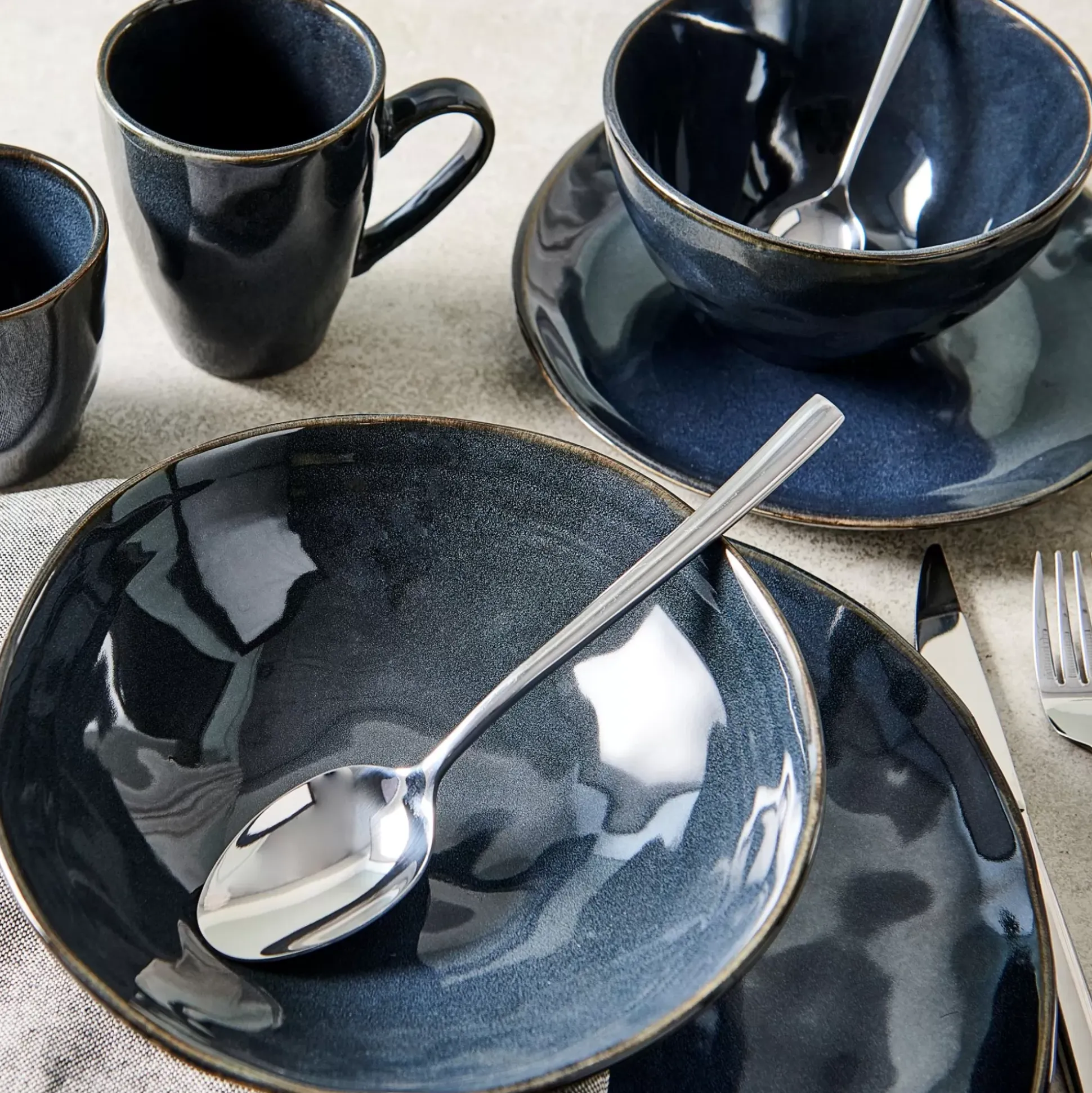 Earth Ocean Taza Azul