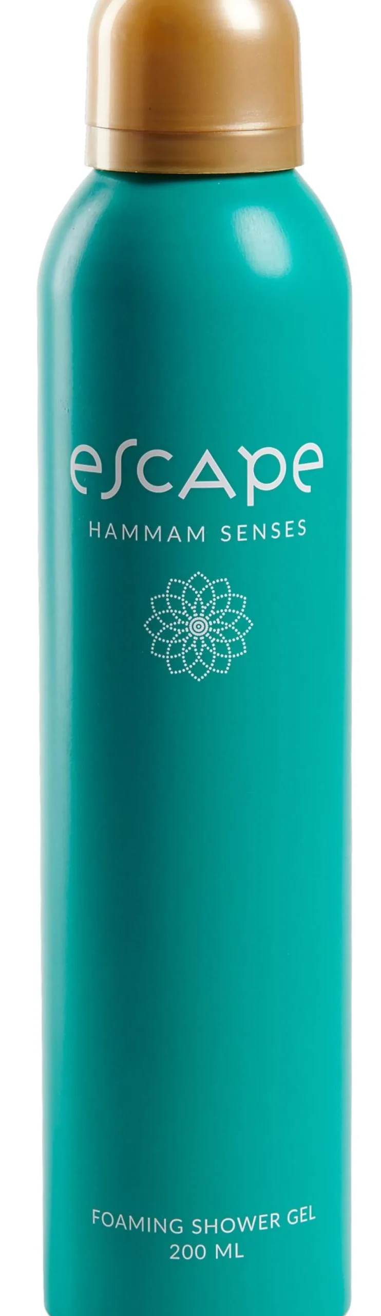 Escape Senses Espuma De Ducha En Botella Turquesa