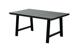 Formax Mesa De Jardín Con Patas En A Negro