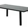 Formax Mesa De Jardín Con Patas Negro