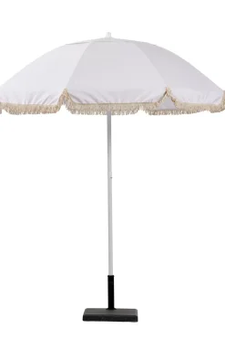 Franja Parasol Sin Pie De Sombrilla Blanco