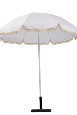 Franja Parasol Sin Pie De Sombrilla Blanco