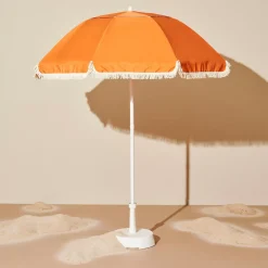 Franja Parasol Sin Pie De Sombrilla Naranja