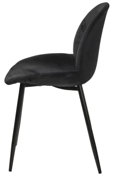 Freyo Silla De Comedor Negro