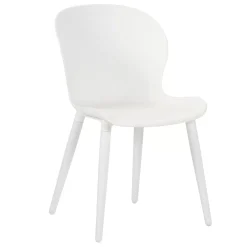 Frida Silla De Concha Blanca