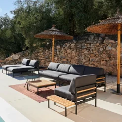 Hanna Lounge Banco Negro