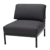 Hanna Lounge Butaca Negro