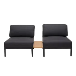 Hanna Lounge Butaca Negro