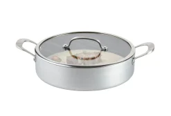 Kastrol Olla Con Tapa Plateado