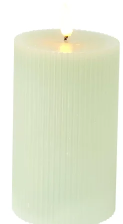 Led Vela Con Led Menta