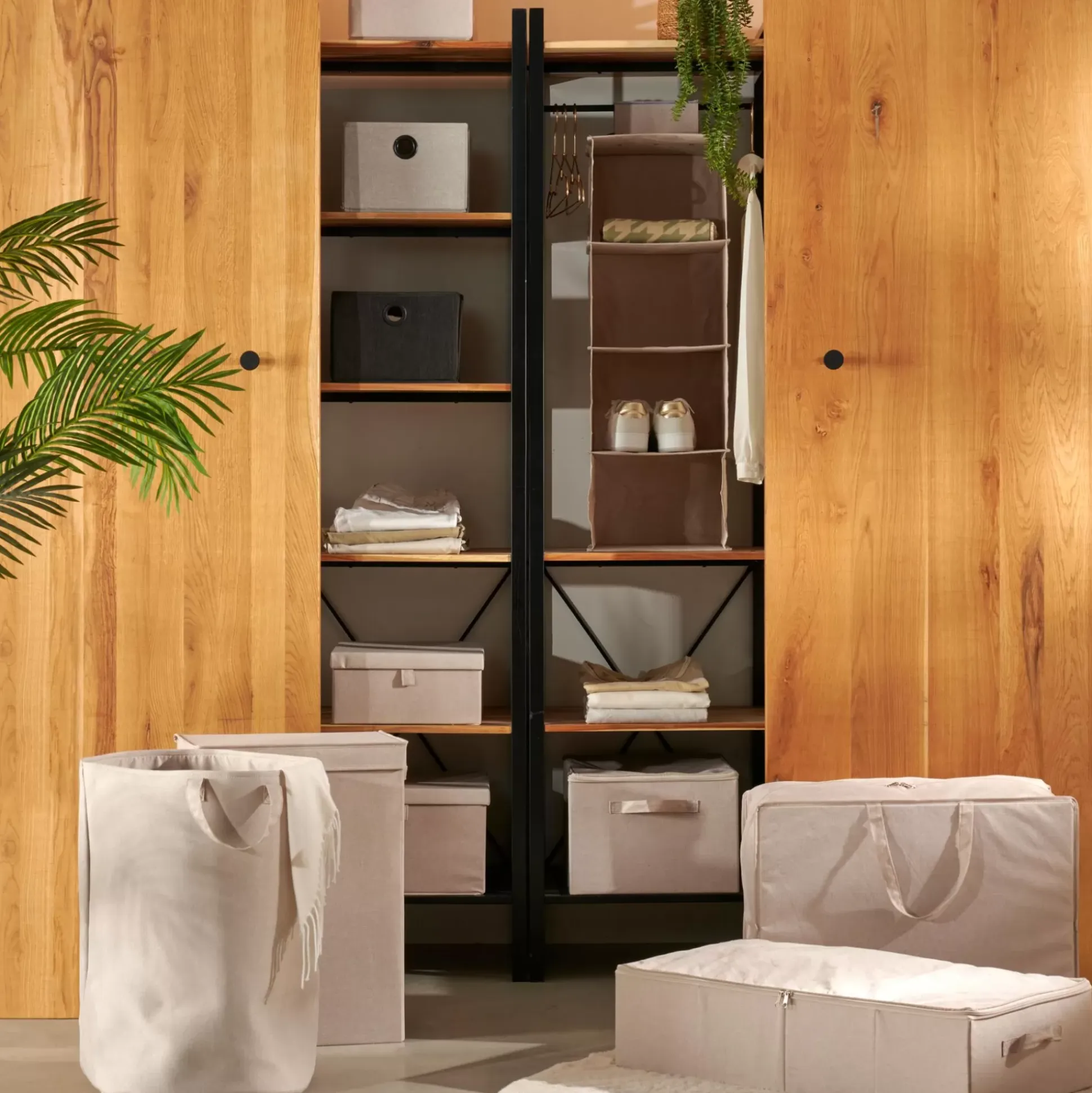 Linolux Cesta Para Colada Beis