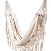 Macrame Hamaca Blanco Blanco Apagado
