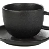 Magma Taza Y Plato Tacita Negro