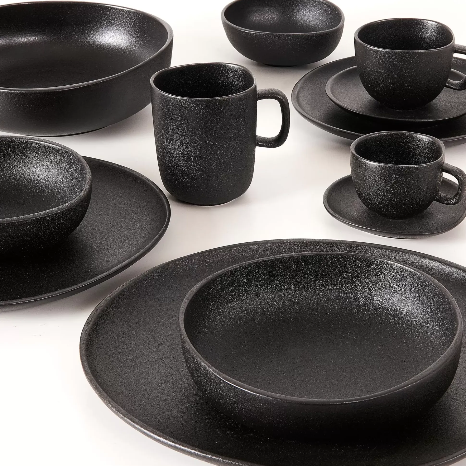 Magma Taza Y Plato Tacita Negro