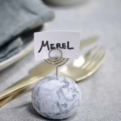 Marble Tarjetero Blanco