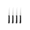 Masterchef Juego De 4 Cuchillos Carne Negro