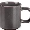 Mineral Graphite Taza Con Asa Gris