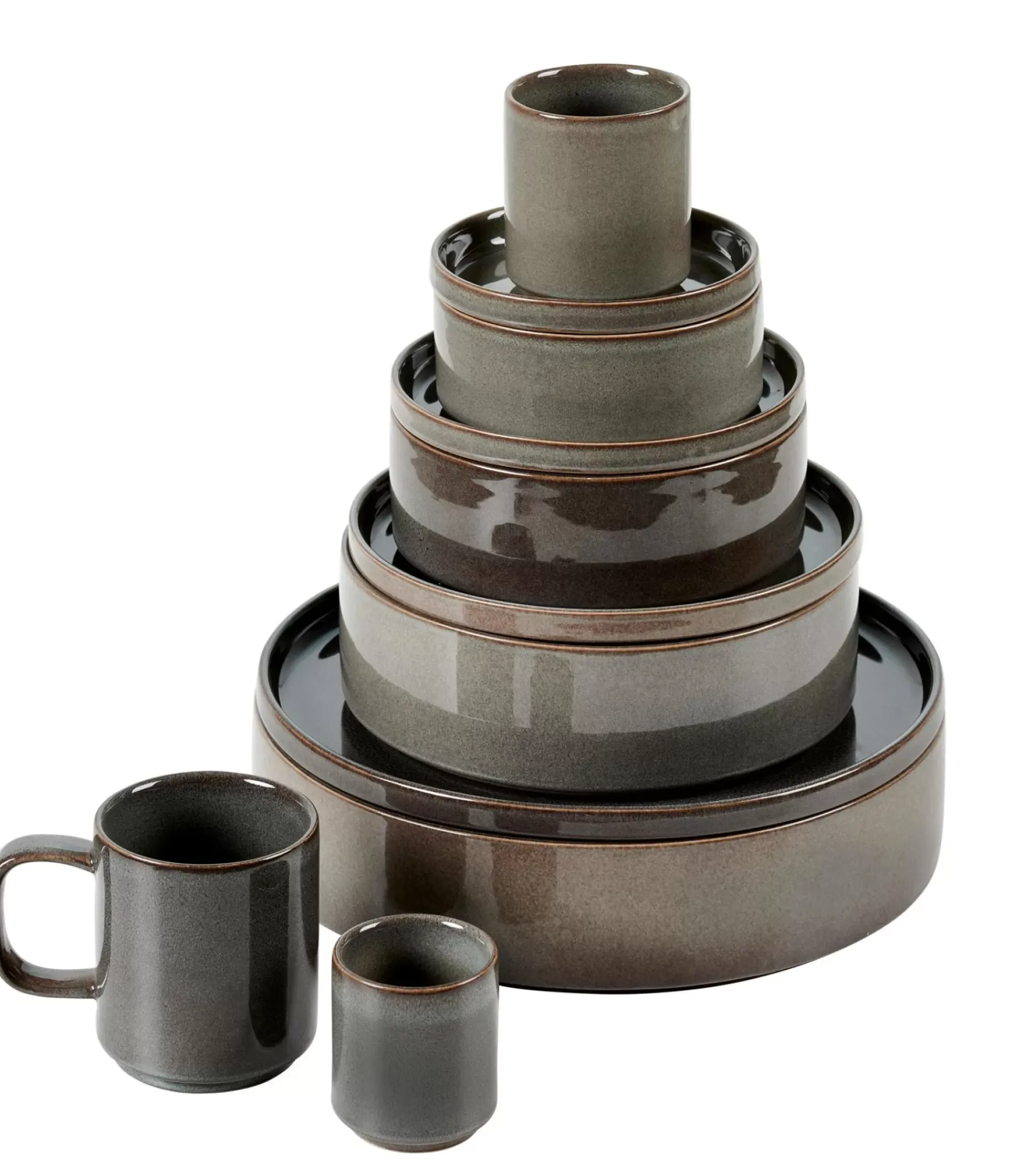 Mineral Graphite Taza De Espresso Gris