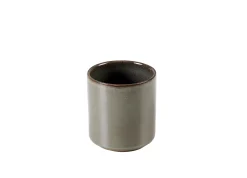 Mineral Graphite Taza Sin Asa Gris