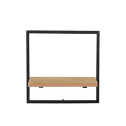 Mix&Match Estanteria De Pared Negro, Natural