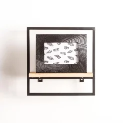 Mix&Match Estanteria De Pared Negro, Natural