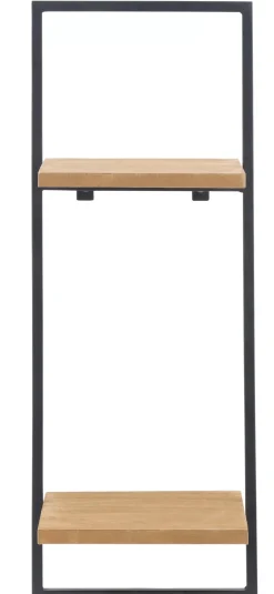 Mix&Match Estanteria De Pared Negro, Natural