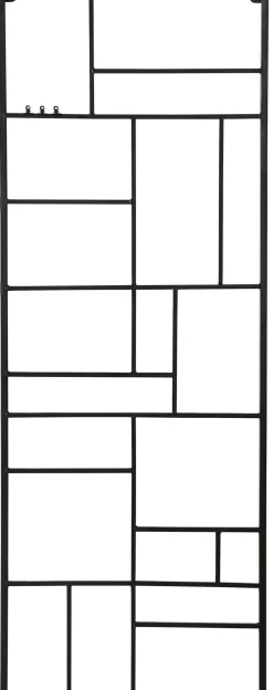 Modular Estanteria De Pared Negro