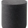 Moon Soporte De Algodones Con Tapa Gris Oscuro