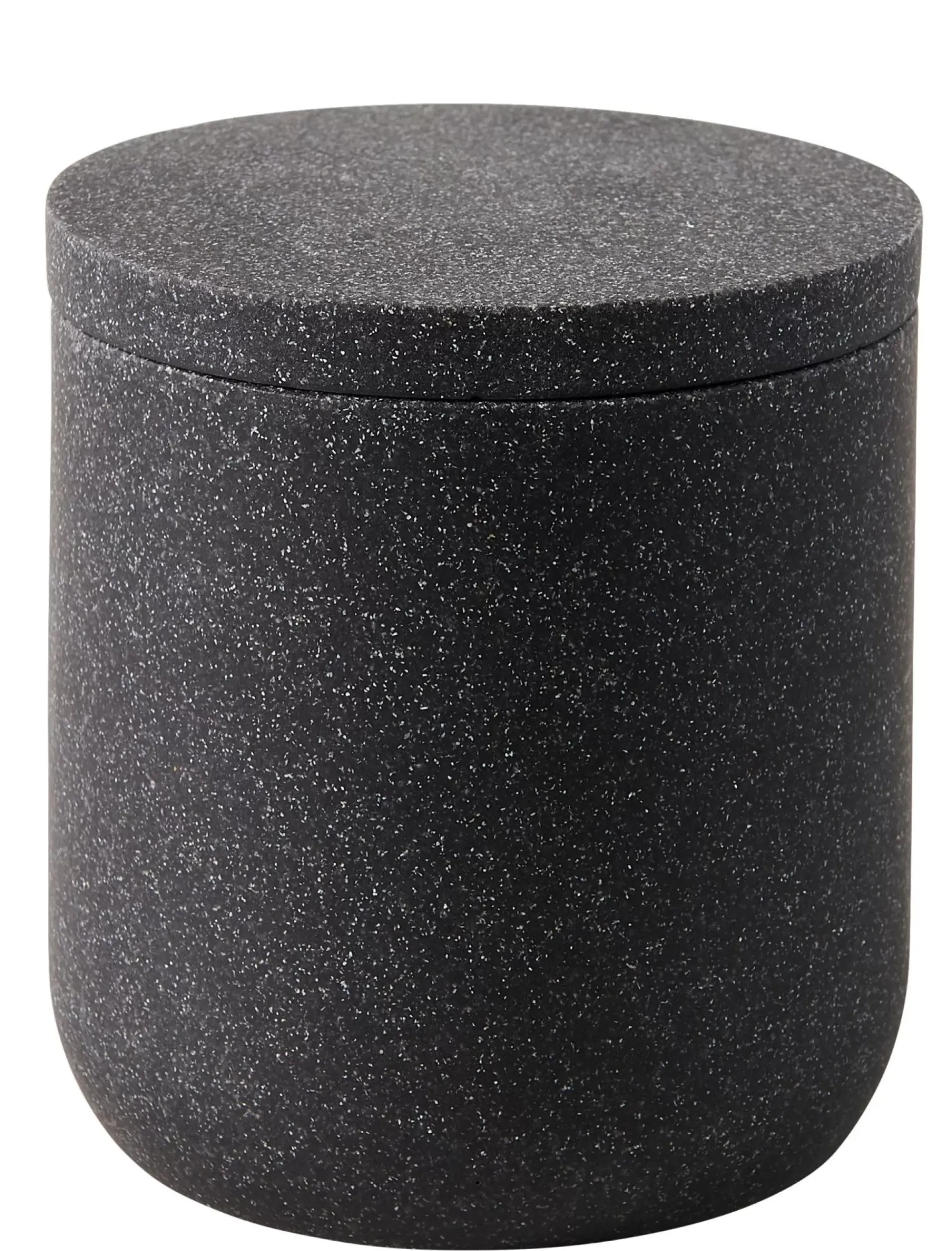 Moon Soporte De Algodones Con Tapa Gris Oscuro