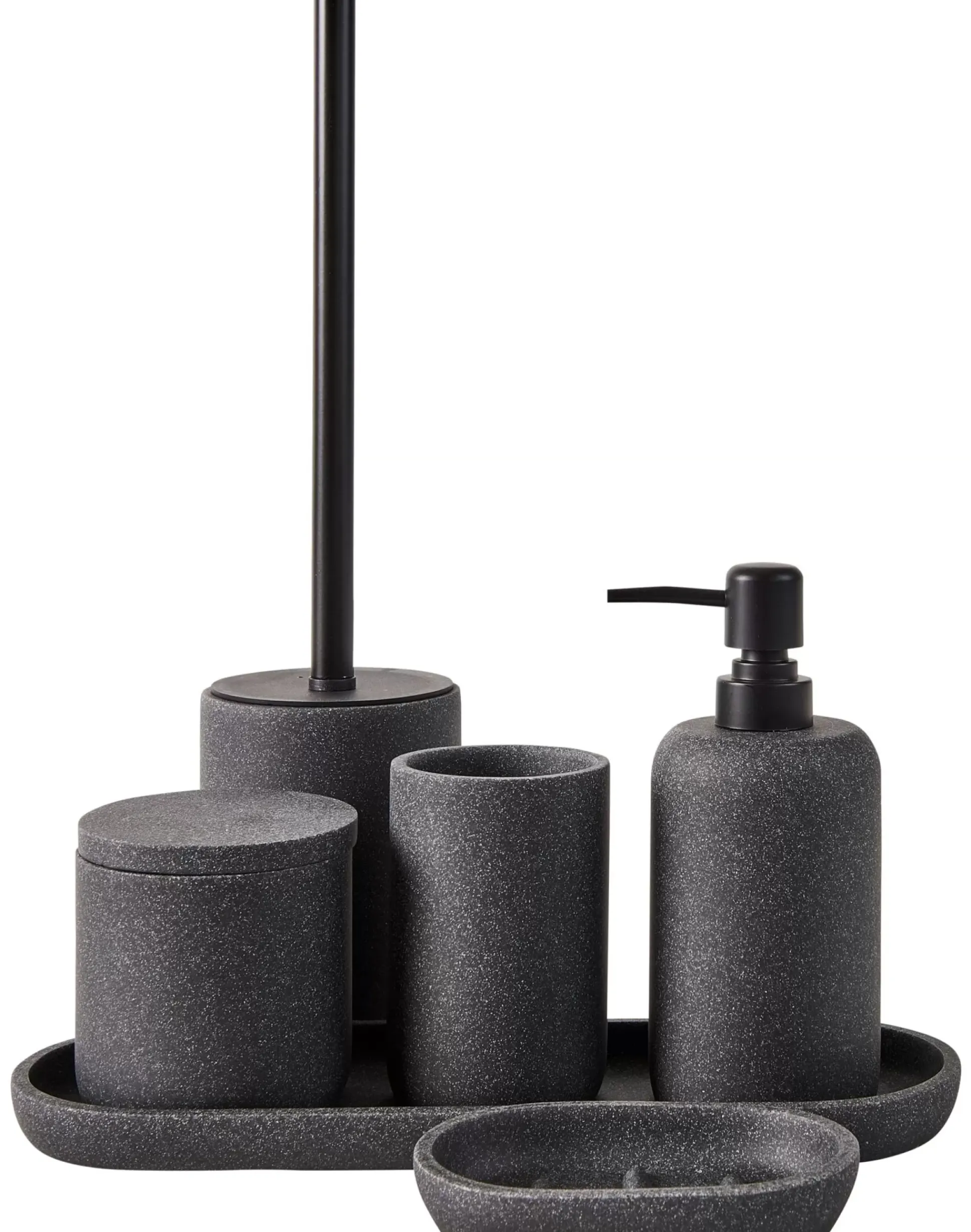 Moon Soporte Para Cepillo Dientes Gris Oscuro